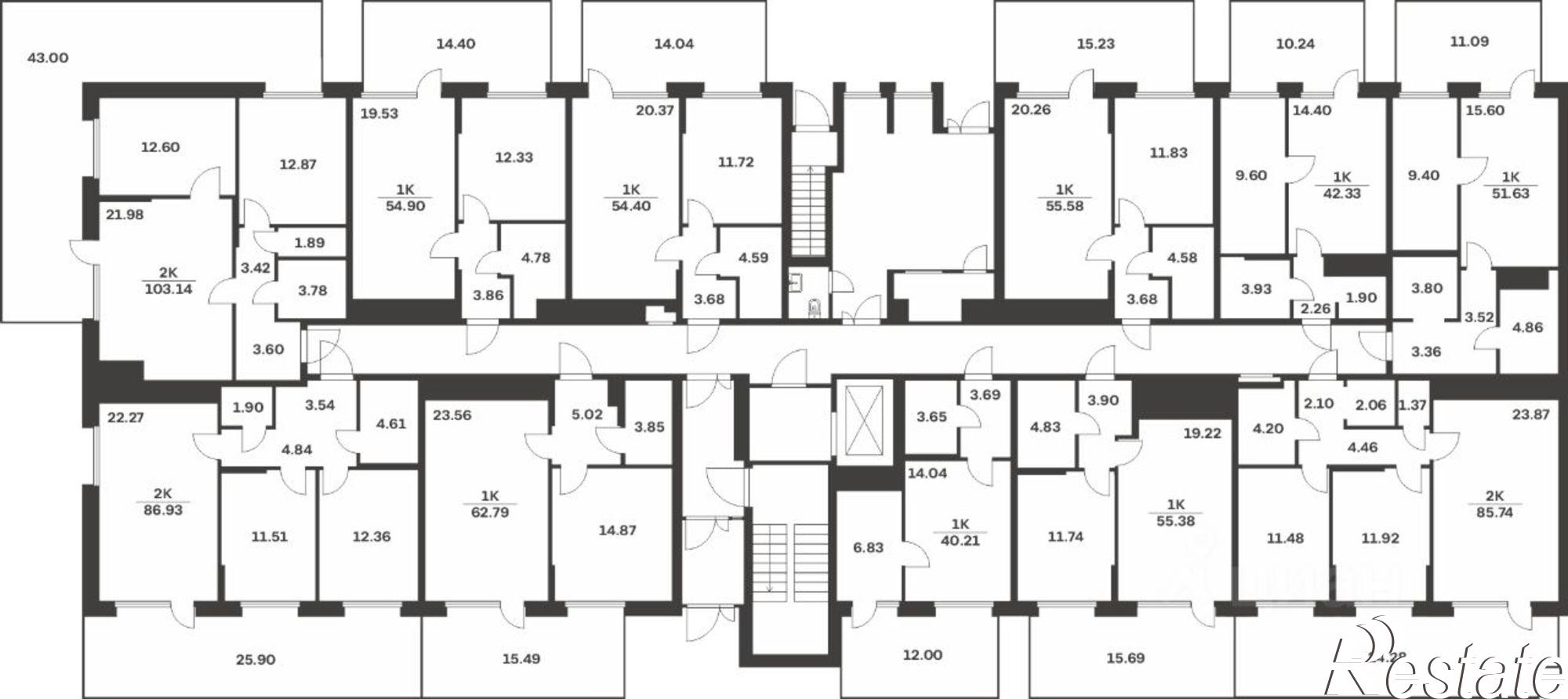 Купить квартиру за 4 958 610 рублей на посёлок Мясново, улица Маршала Жукова