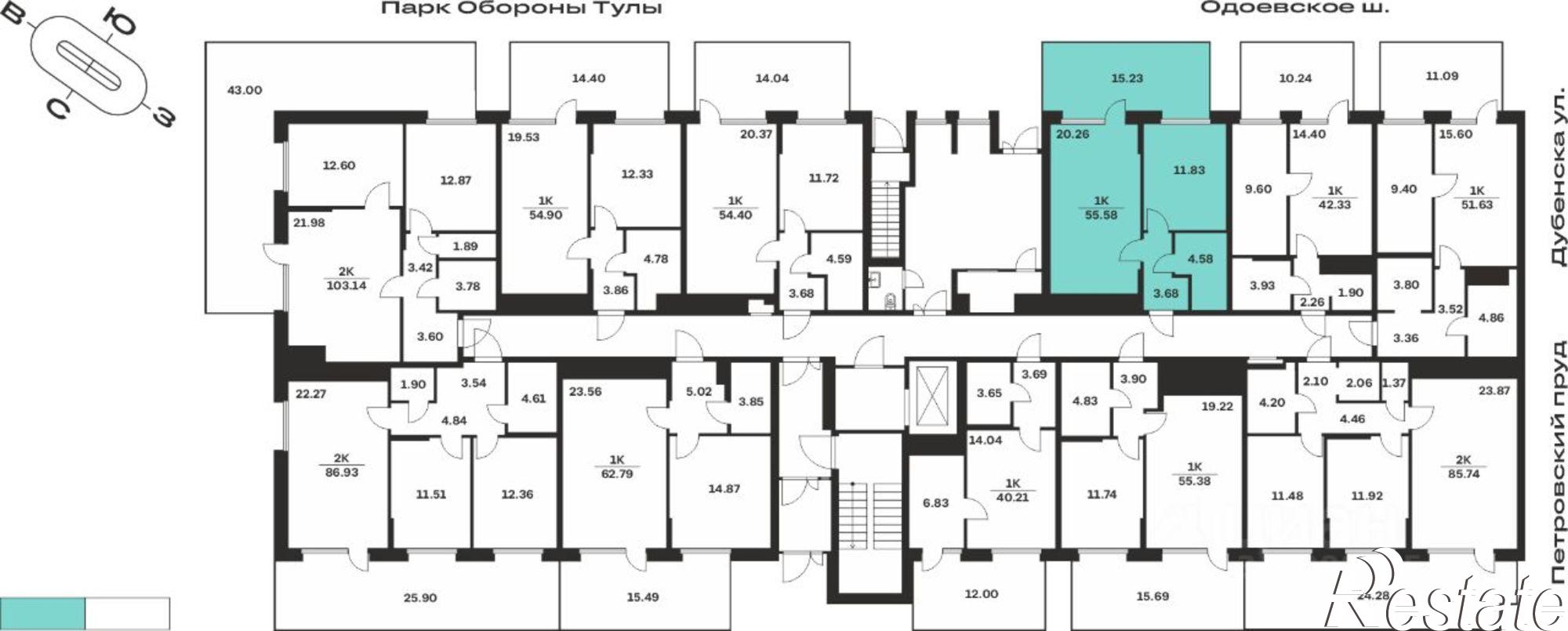Купить квартиру за 4 958 610 рублей на посёлок Мясново, улица Маршала Жукова