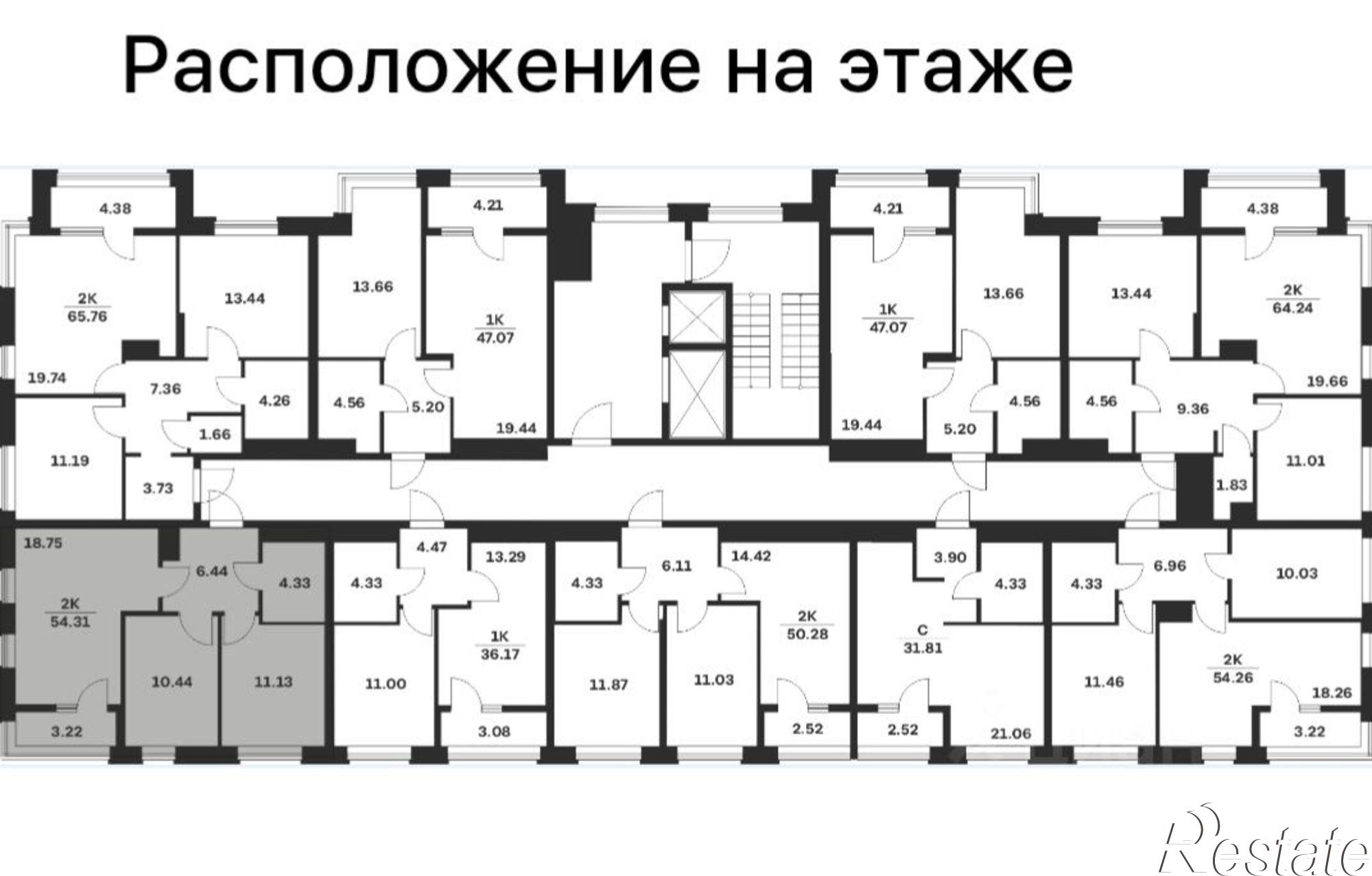 Купить квартиру за 6 600 000 рублей на ул Восточная, 39