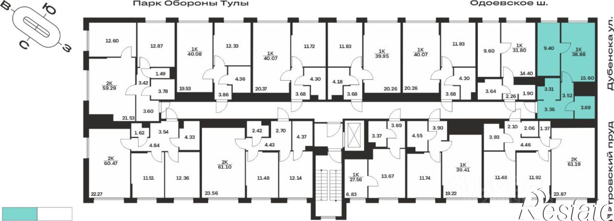 Купить квартиру за 4 670 660 рублей на посёлок Мясново, улица Маршала Жукова