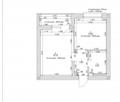 1-комн, 39кв м, этаж 2/9 2-й Клинской проезд, 8