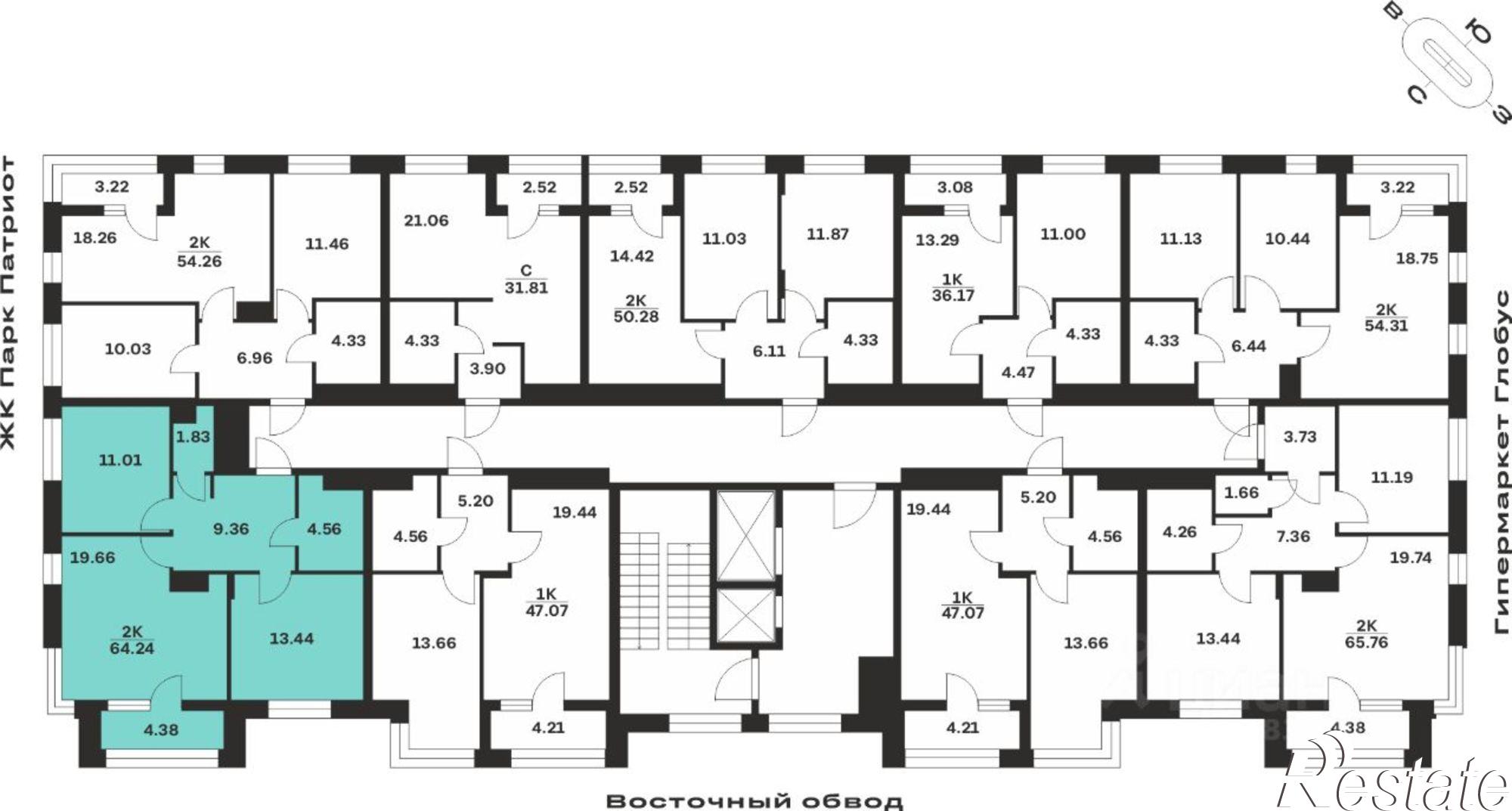 Купить квартиру за 8 222 720 рублей на городской округ Тула