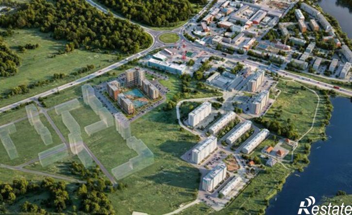 2-комн квартира в новом доме городской округ Тула, деревня Харино, Дорожная улица, 1/2