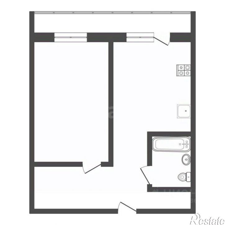 1-комн квартира