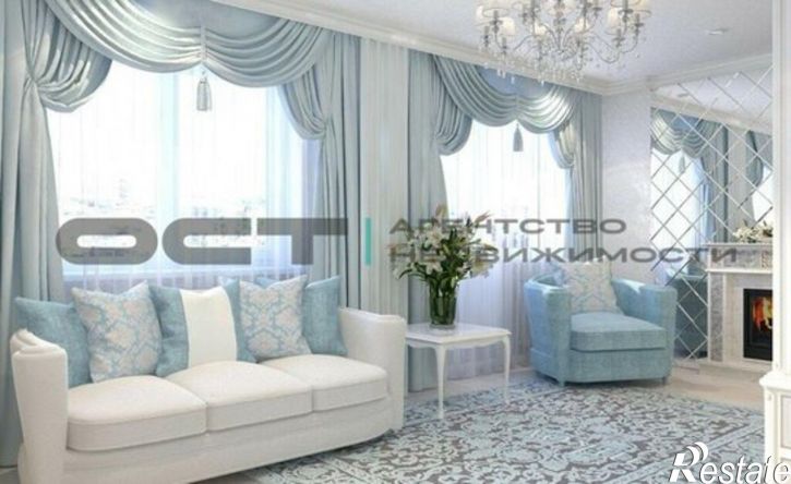 3-комн квартира Тула, микрорайон Петровский квартал, улица Лётчика Пирожкова, 1