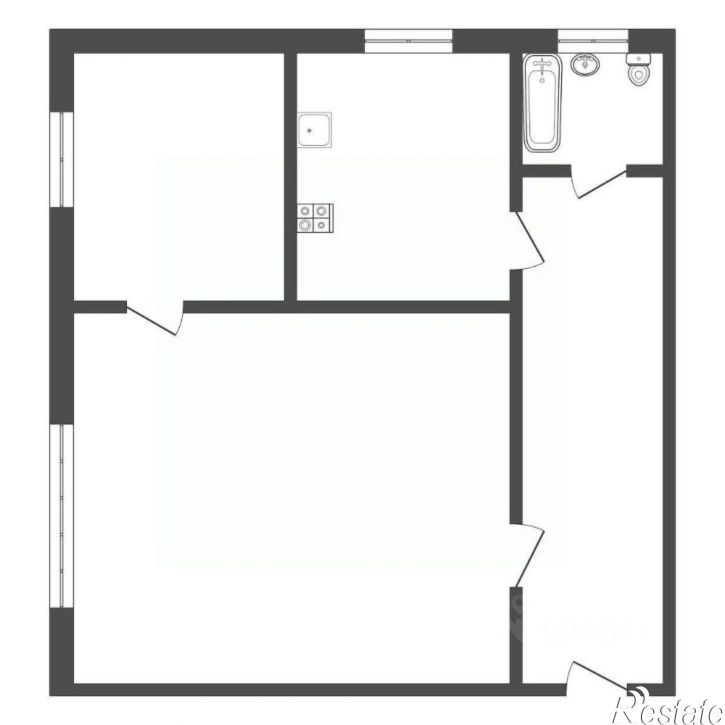 2-комн квартира
