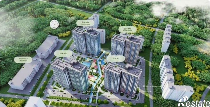 2-комн квартира в новом доме