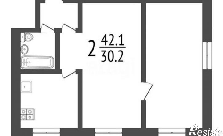 2-комн квартира Тула, Курковая улица, 24
