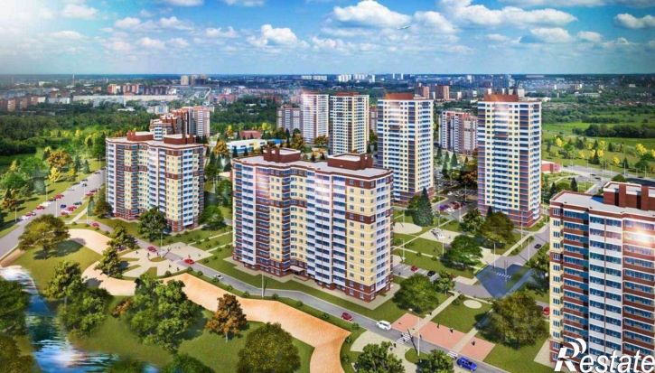 2-комн квартира в новом доме улица Академика Насоновой, 3