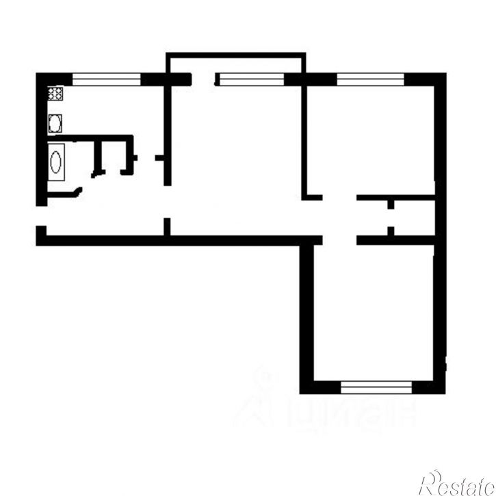 3-комн квартира Тула г., Декабристов ул., 12