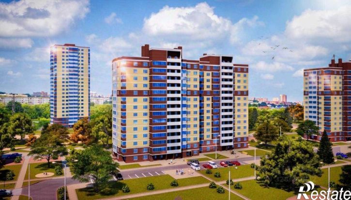 3-комн квартира в новом доме микрорайон Юго-Восточный