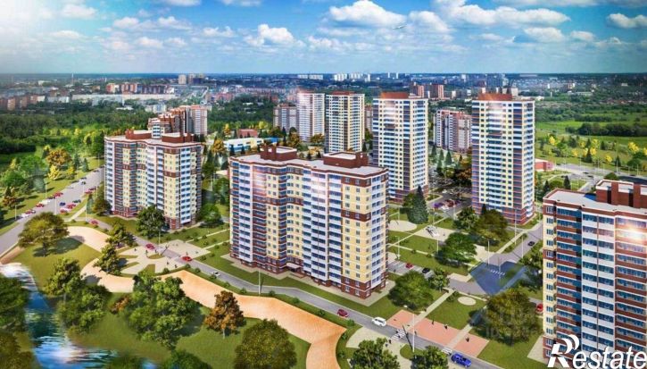 3-комн квартира в новом доме микрорайон Юго-Восточный