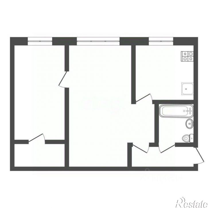 2-комн квартира ул Космонавтов, 5,  д. 5