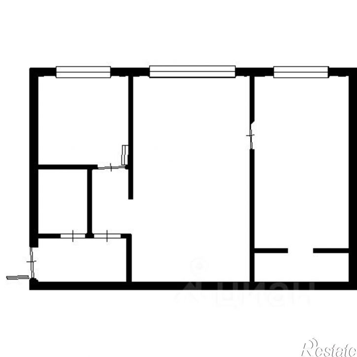 2-комн квартира Тула, улица Баженова, 14
