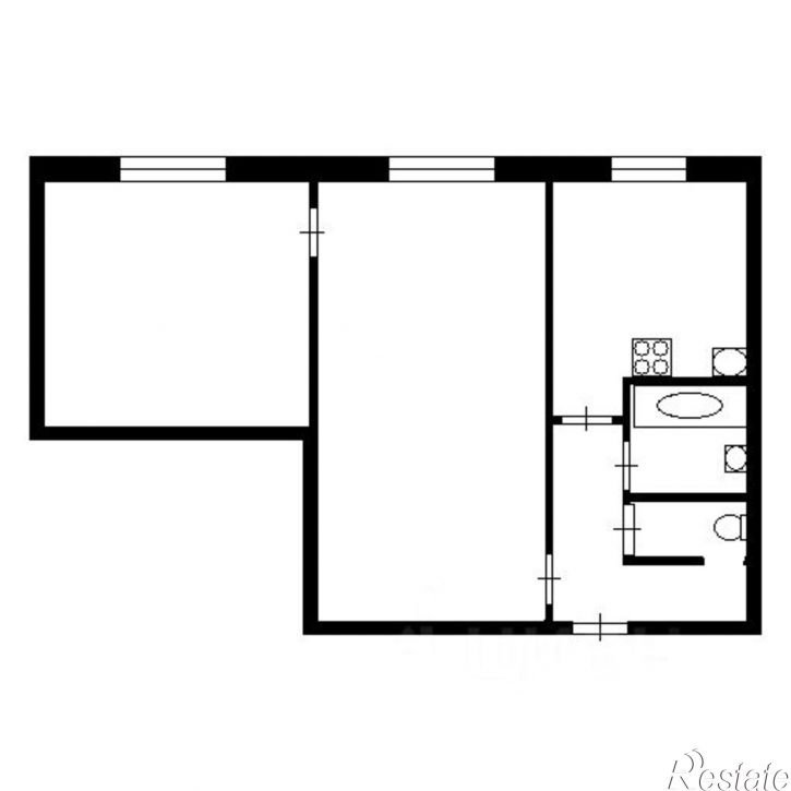 2-комн квартира Тула, Гоголевская улица, 69Б