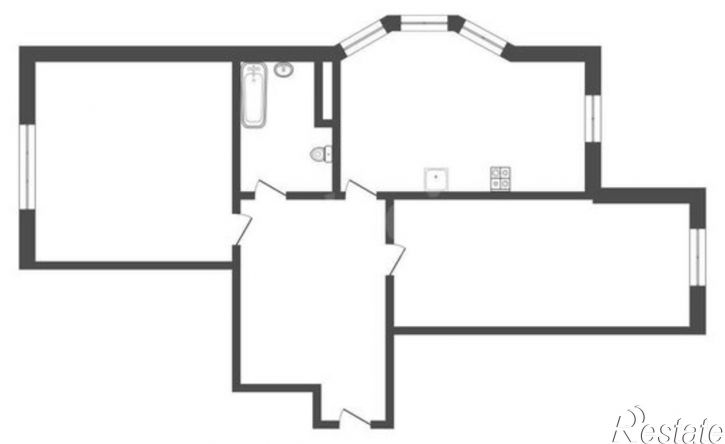 3-комн квартира Тула, проспект Ленина, 66А