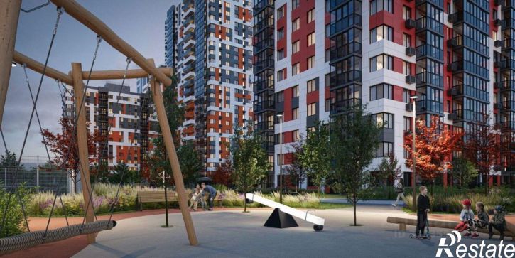 2-комн квартира в новом доме улица Некрасова, 2
