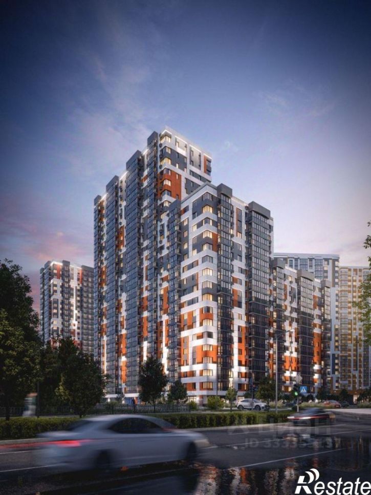 2-комн квартира в новом доме улица Некрасова, 2