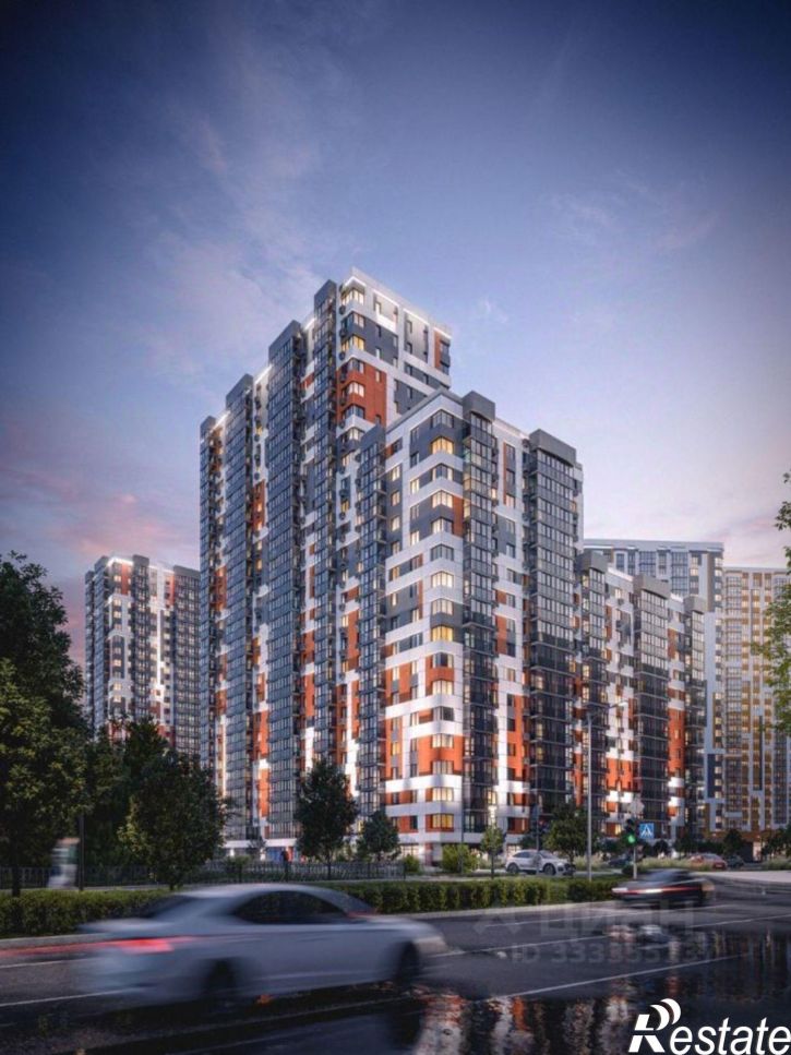 2-комн квартира в новом доме улица Некрасова, 2