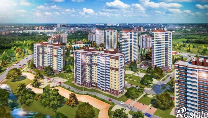 2-комн квартира в новом доме улица Академика Насоновой, 3