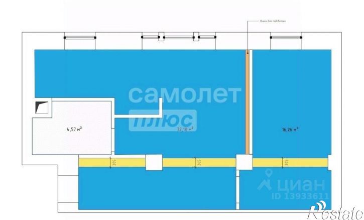 2-комн квартира Чебоксары г., Ленинский